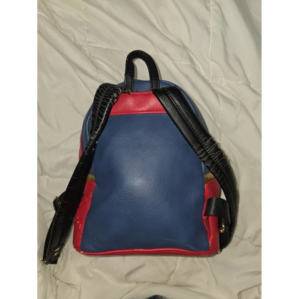 Loungefly marvel Captain America mini backpack bookbag purse bag tote!